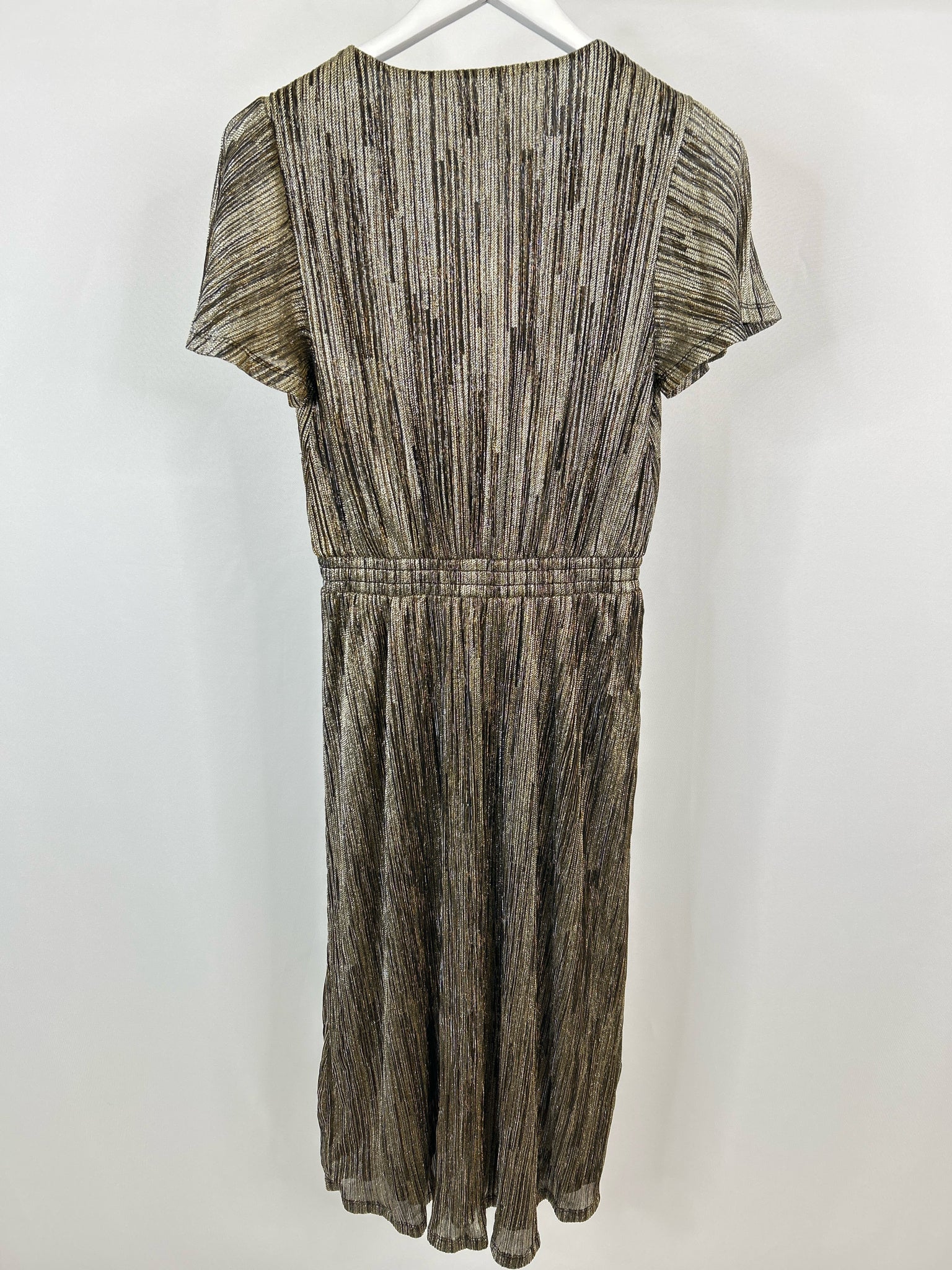 MICHAEL MICHAEL KORS Size M GOLD AND BLACK Women Dress
