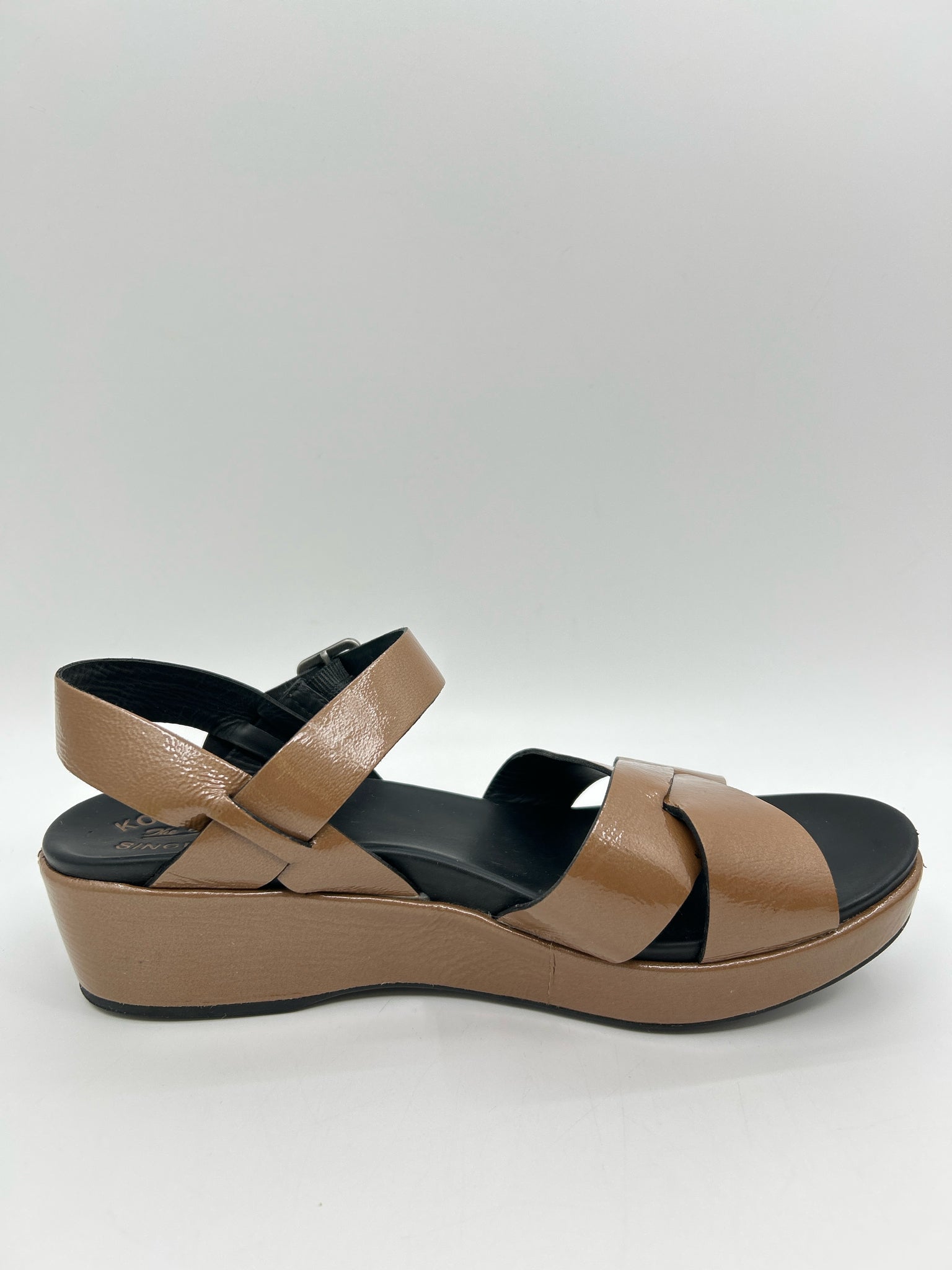 KORK EASE Size 9 Black & Brown Women Sandal