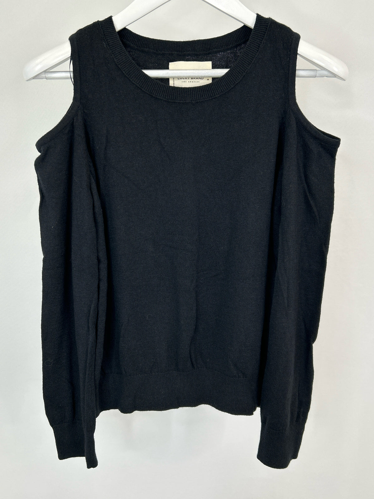 LUCKY BRAND NWT Size M Black Women Sweater