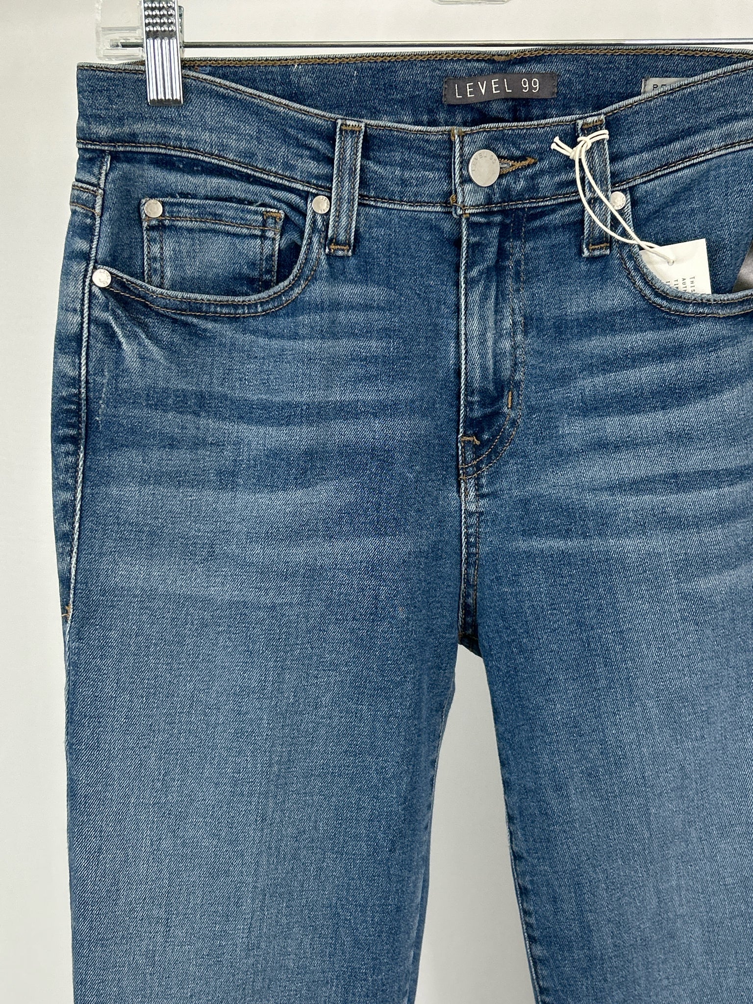 LEVEL 99 Size 29P BLUE DENIM Women jeans