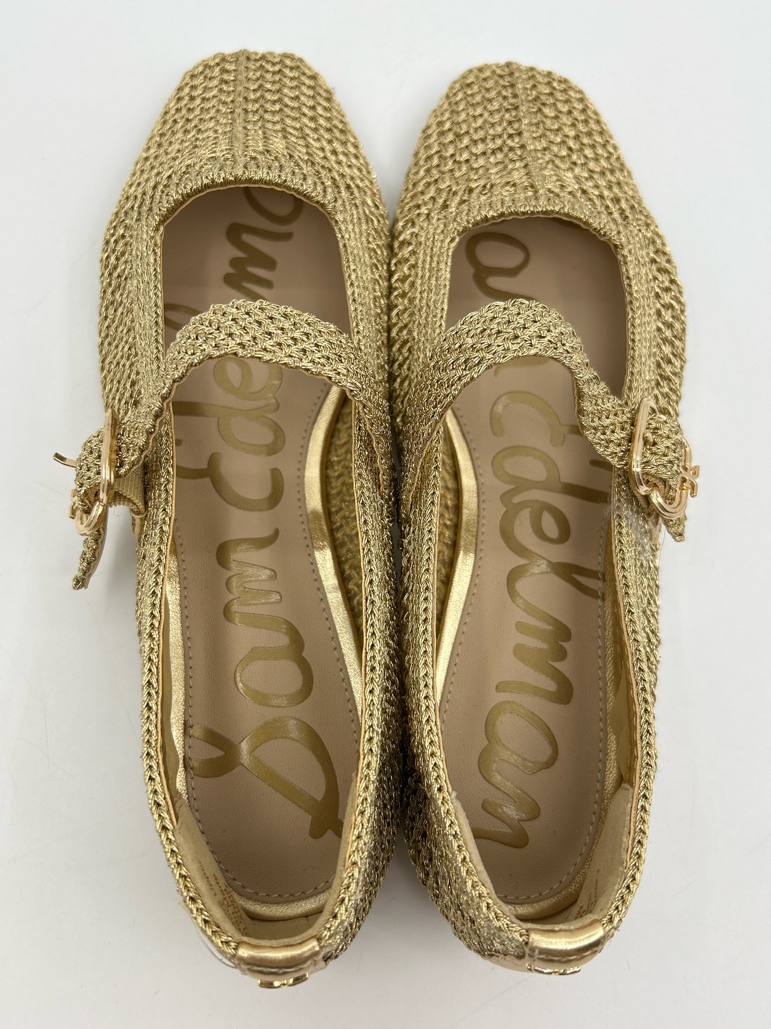 SAM EDELMAN Size 8 Gold Women Flats