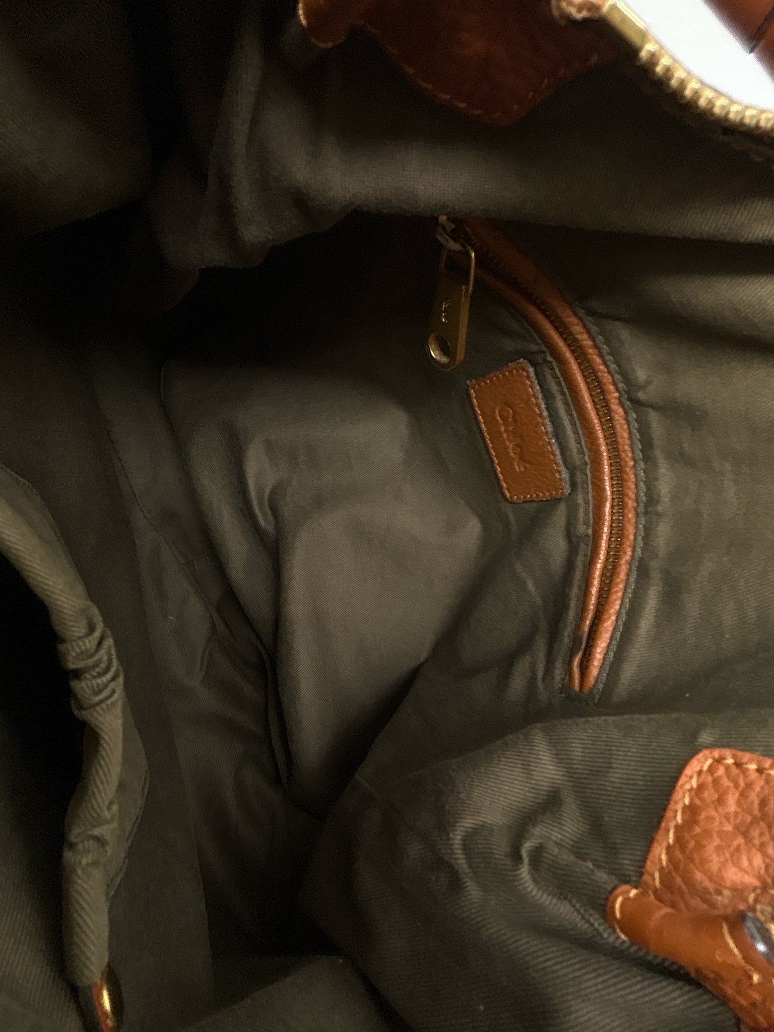CHLOE Brown Women Purse