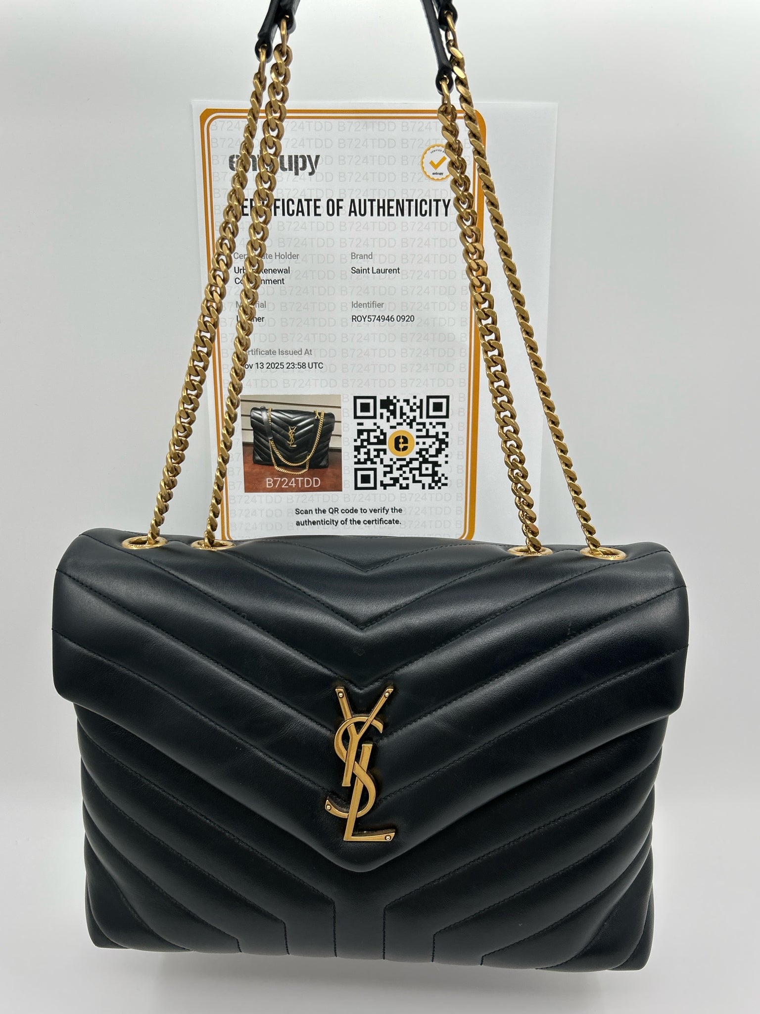 SAINT LAURENT Black Women Purse