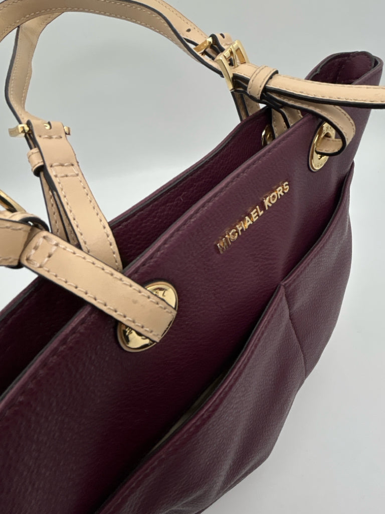 MICHAEL MICHAEL KORS Burgundy Purse  Tote