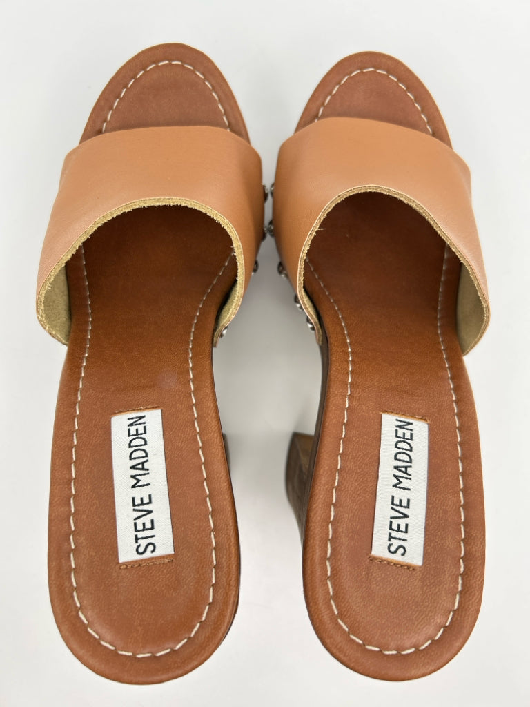 STEVE MADDEN Size 9 Tan Women's Sandal