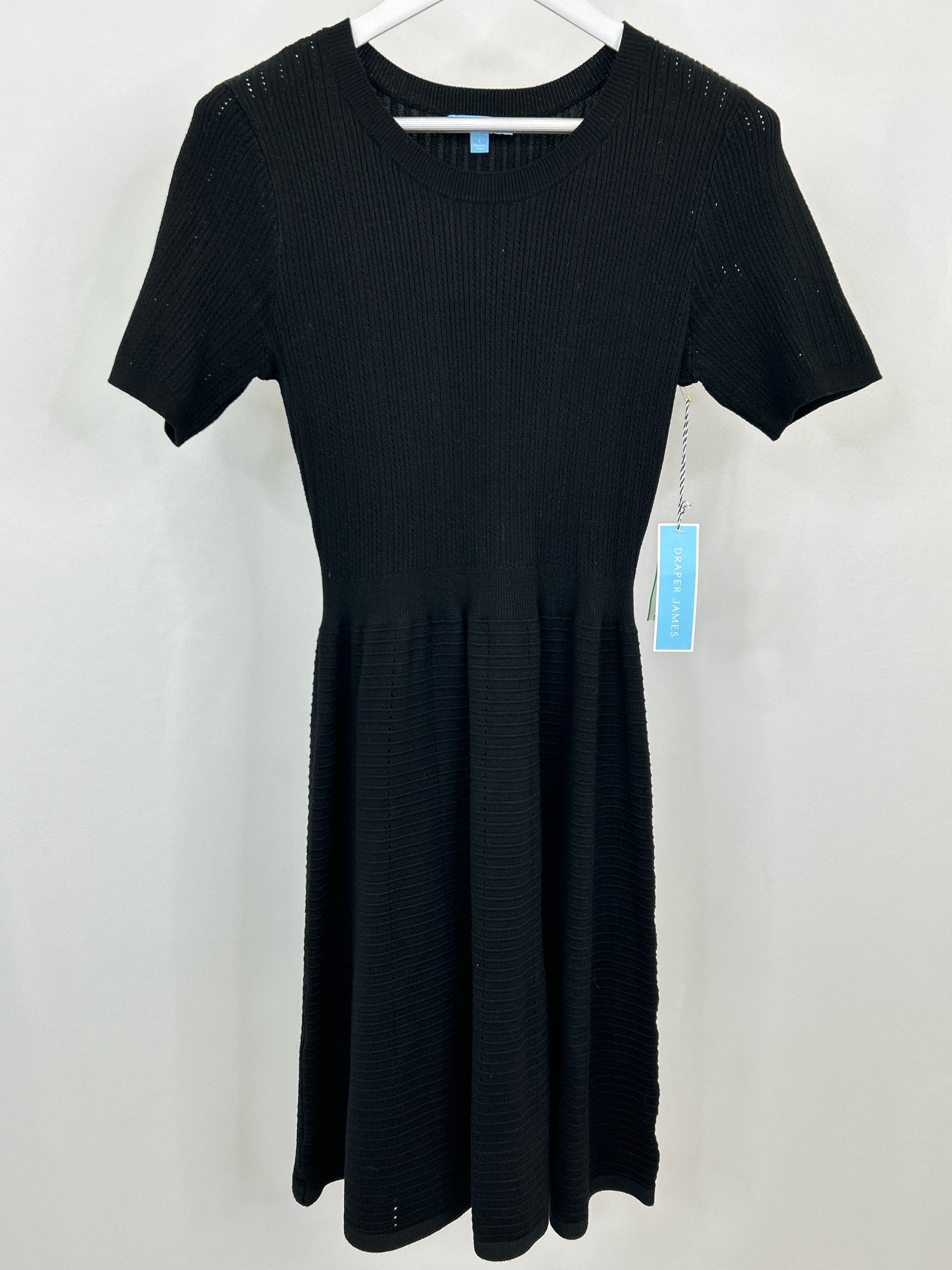 DRAPER JAMES Size L Black Women Dress