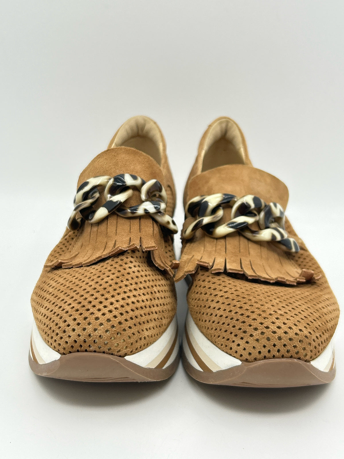 SOFTWAVES Size 10 Brown Women Sneakers