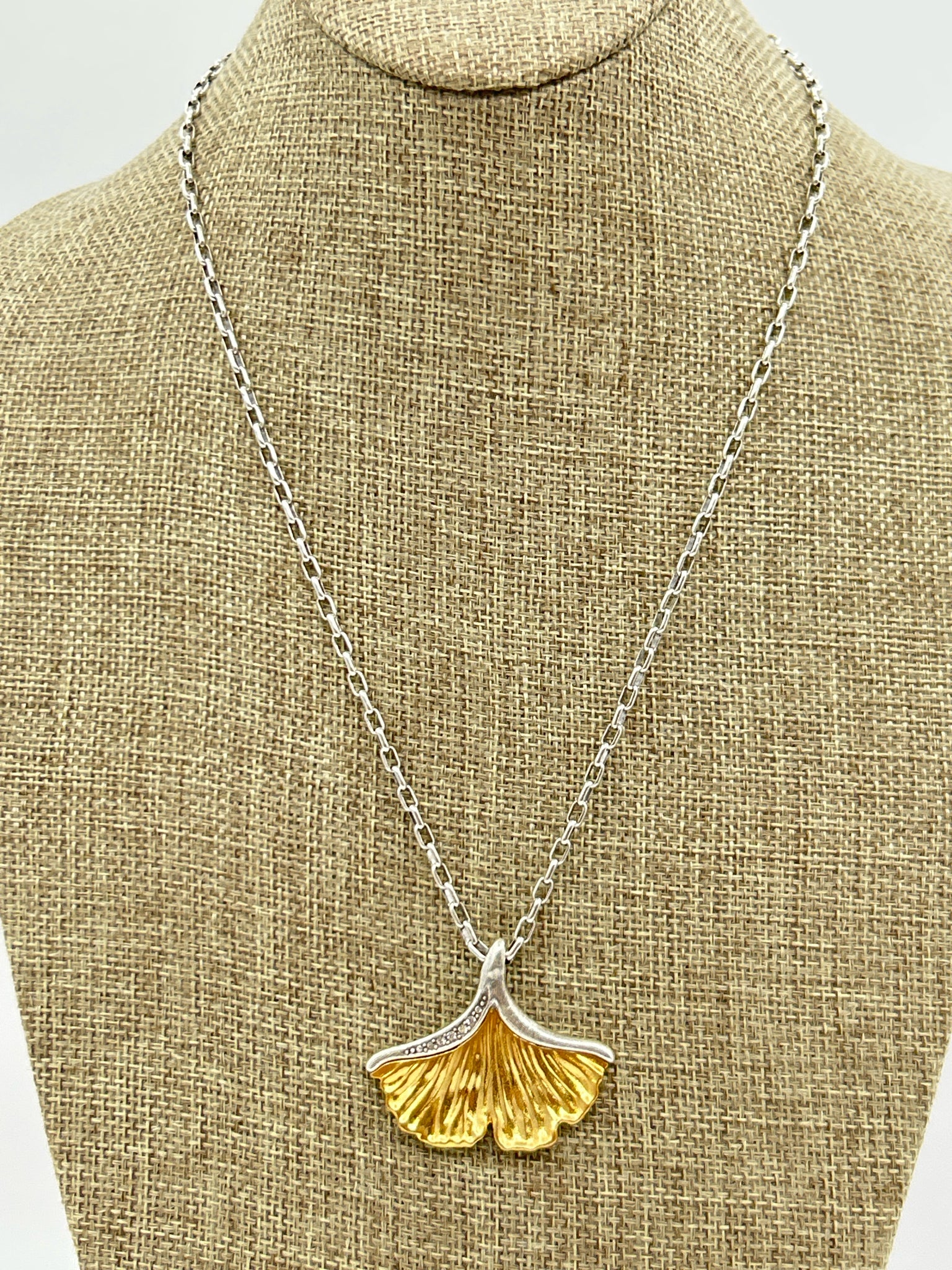 BRIGHTON Silver and Gold Necklace
