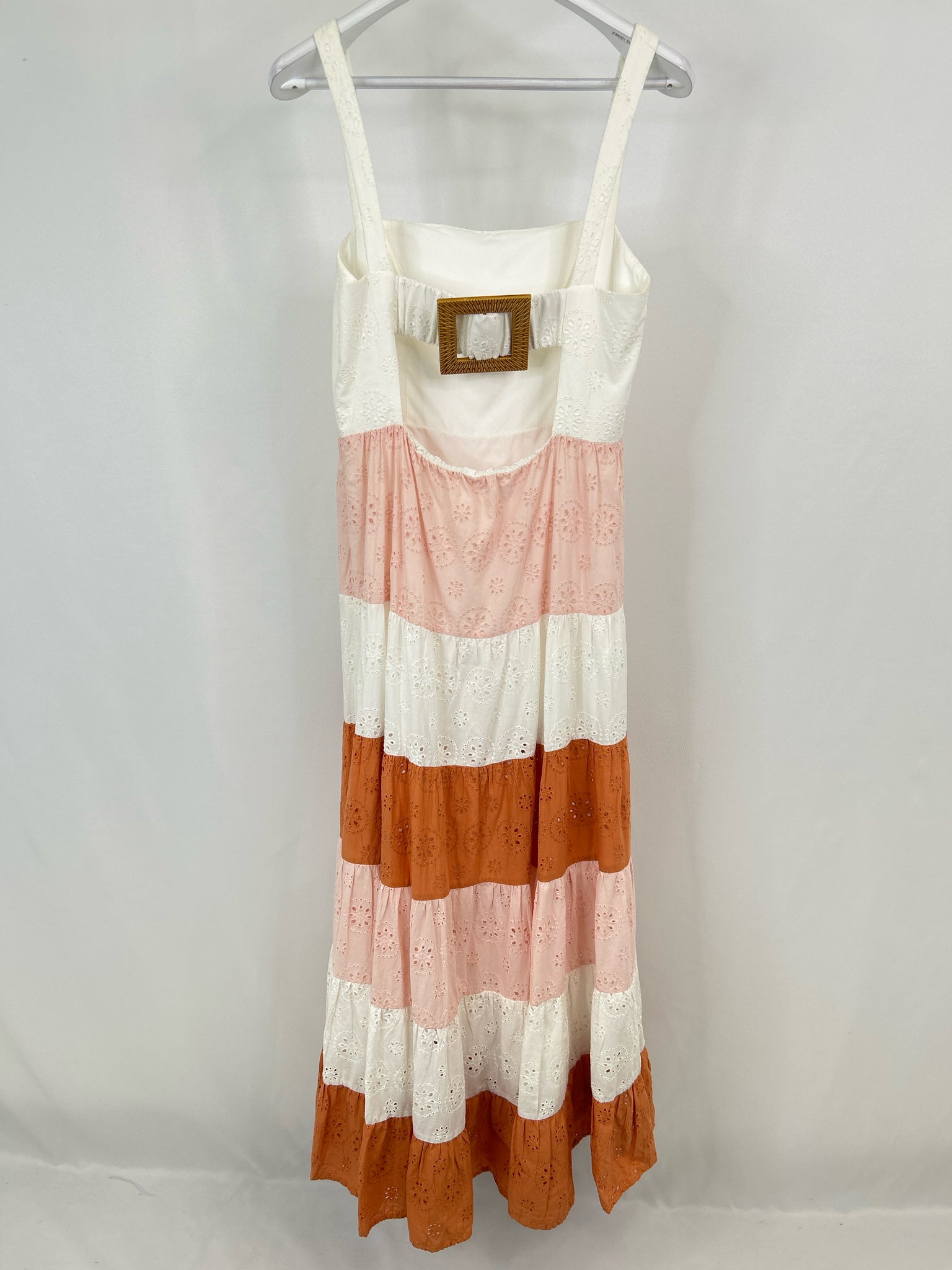 HUTCH Size 10 White and PINK Women Dress