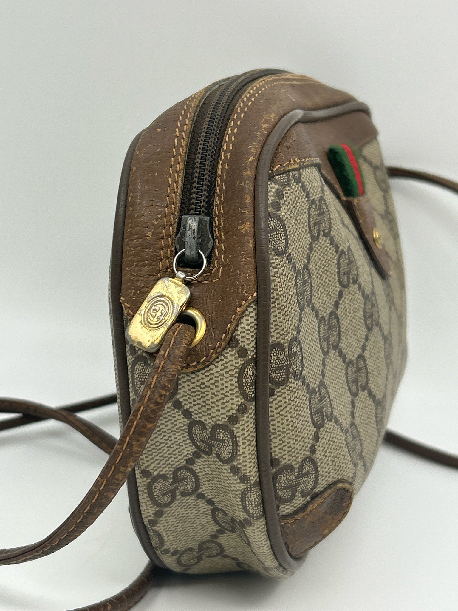 GUCCI Brown Monogram Women Purse