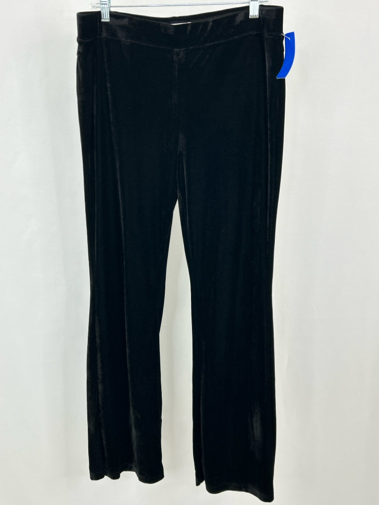 NANETTE LEPORE Women Size L Black Velvet Pants