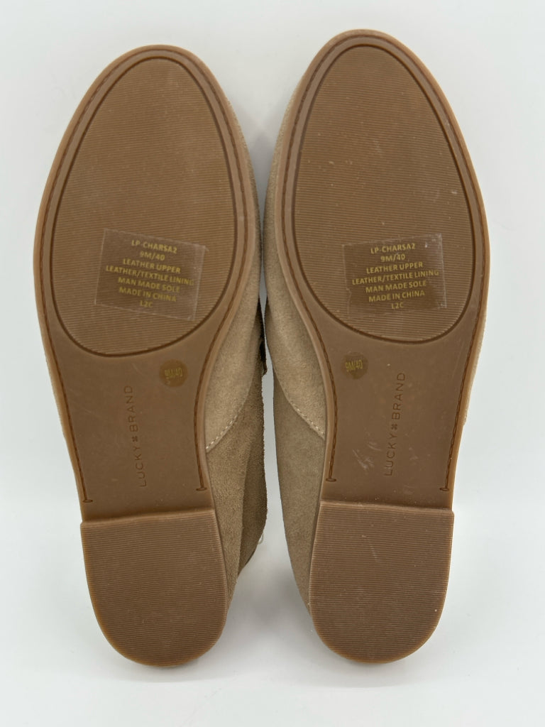 LUCKY BRAND Size 9M Taupe Flats