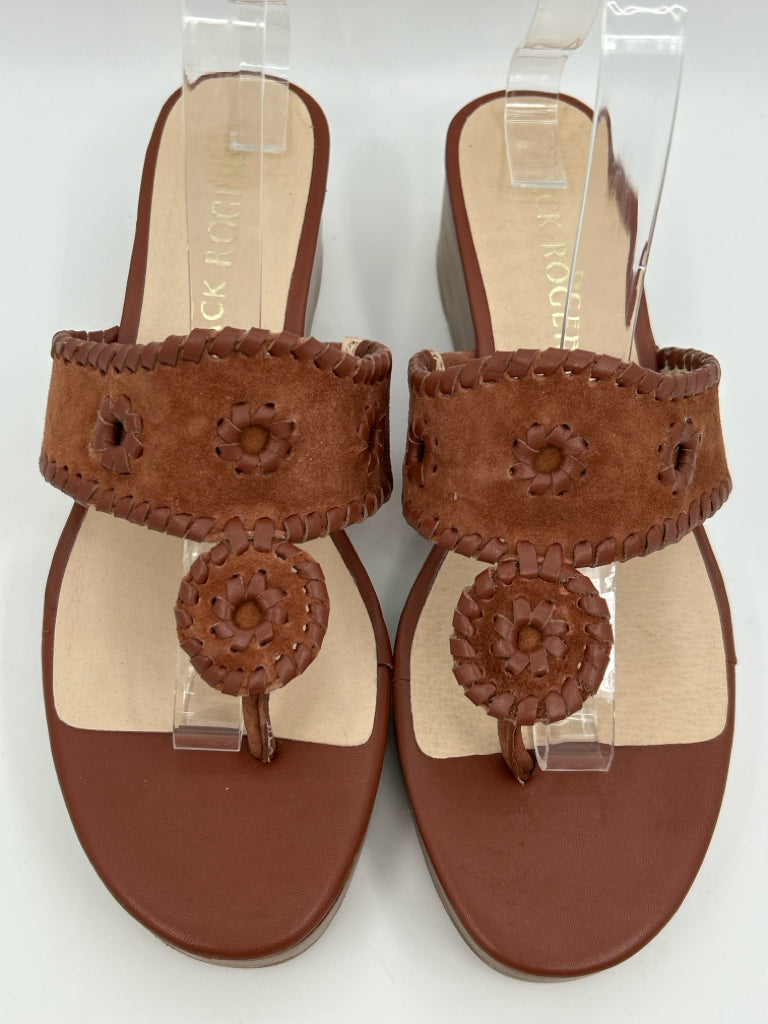 JACK ROGERS Size 9M Tan Women's Sandal
