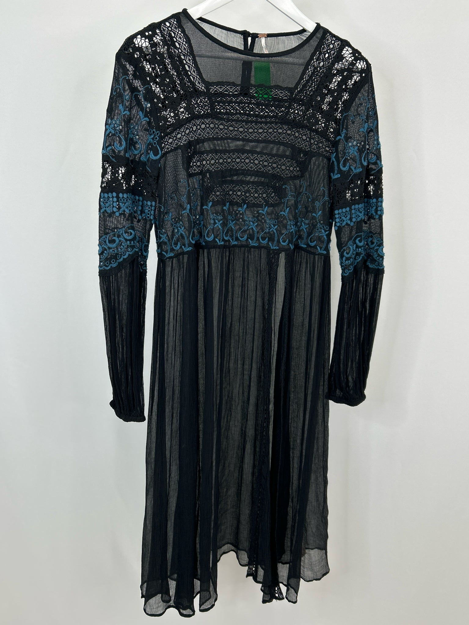 FREE PEOPLE Size M Black Women Tunic