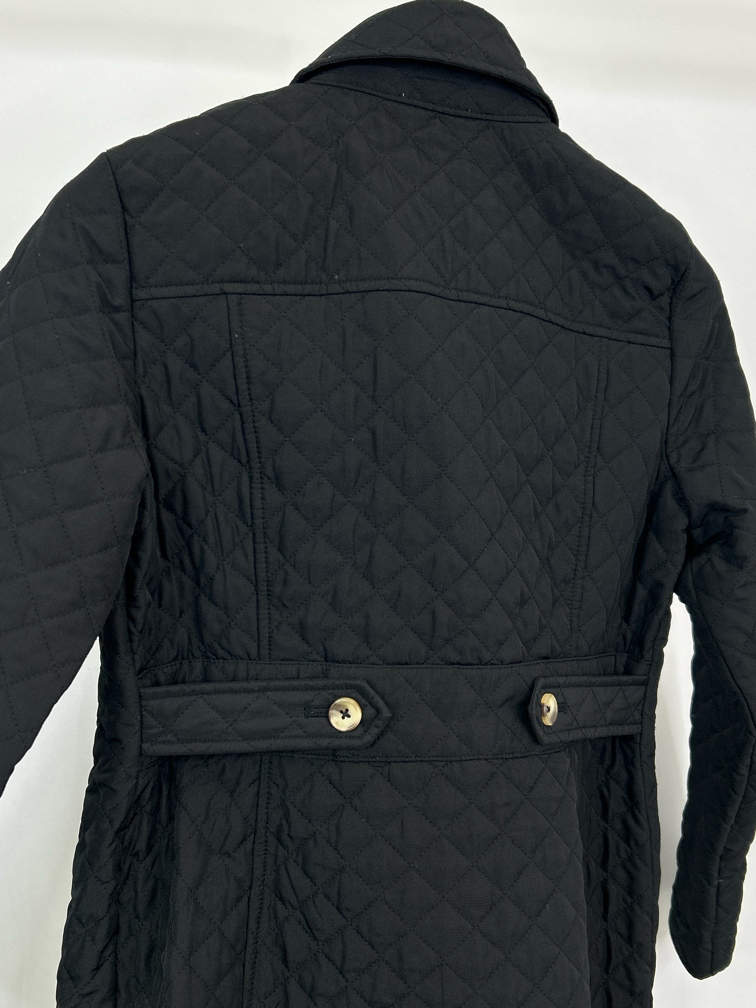 CHICO'S Size 4 Black Women Jacket