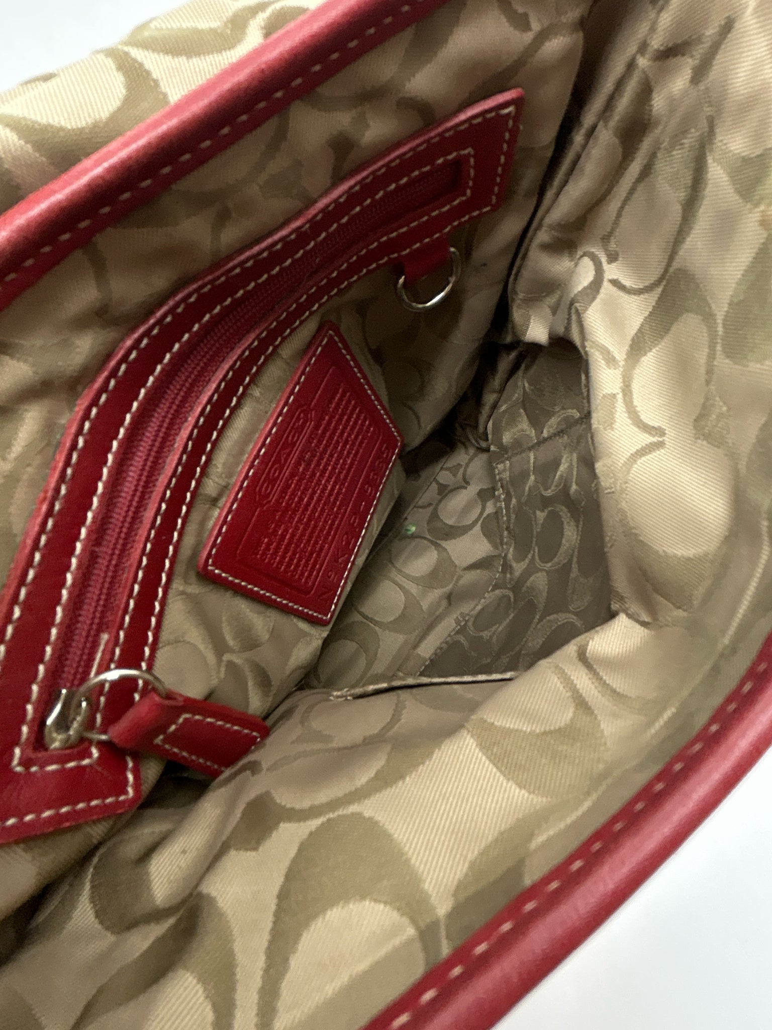 Coach Red Women Purse