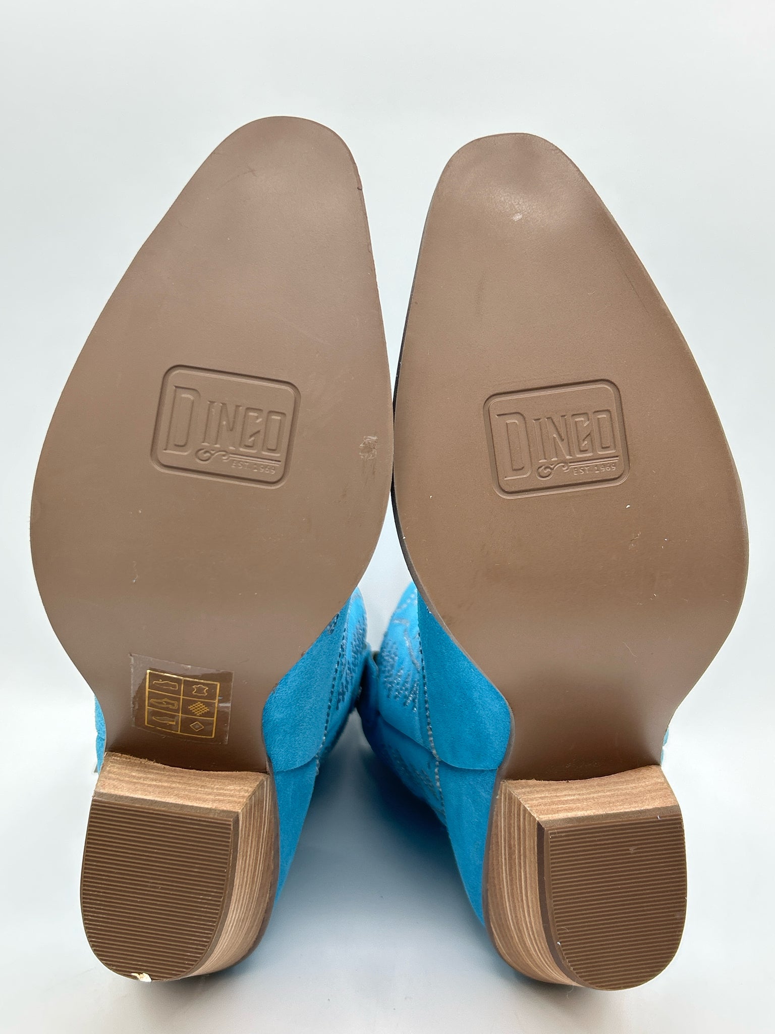 DINGO Size 8.5M Blue Women Boots