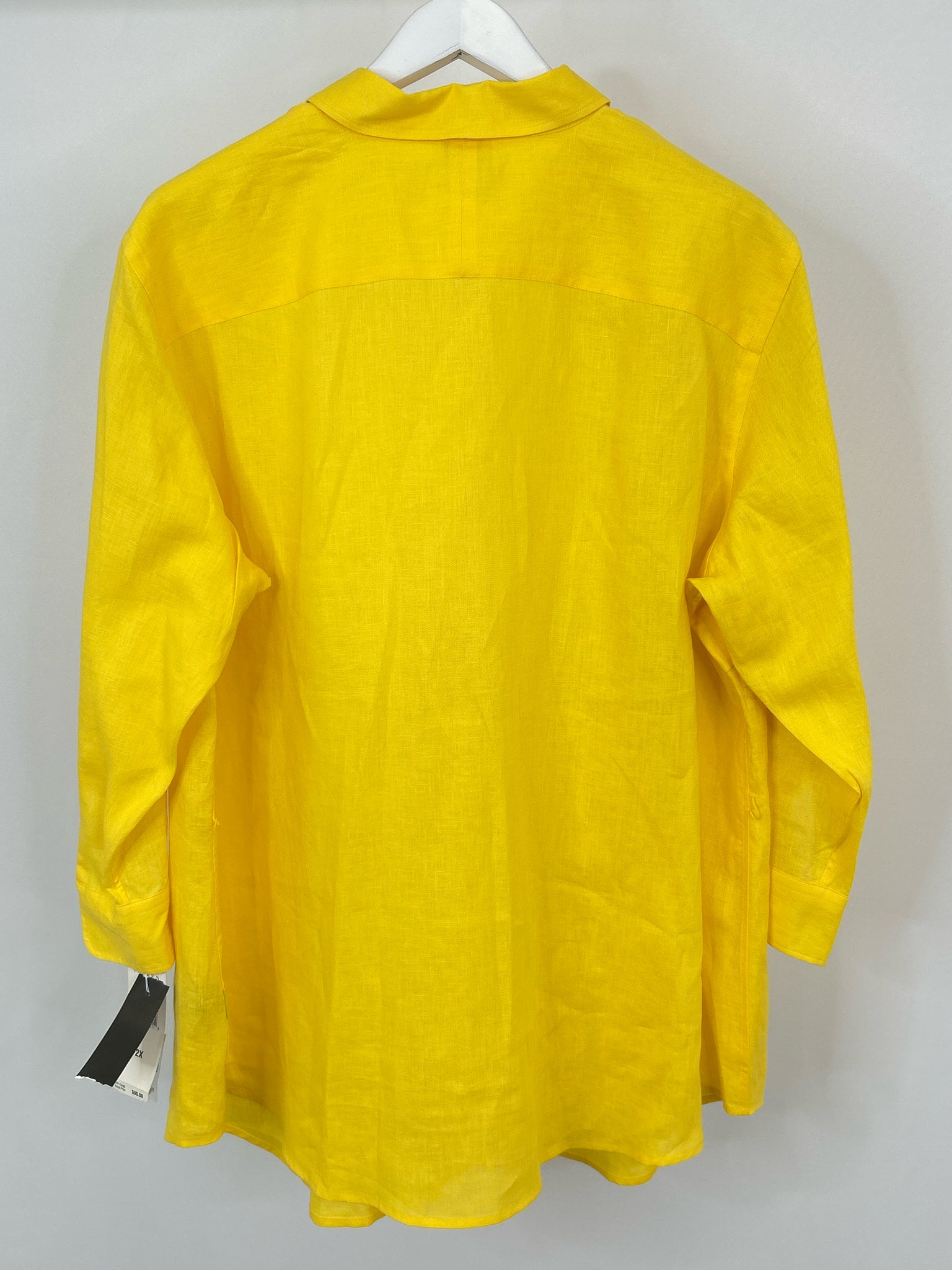 Lauren Ralph Lauren Size 2X Yellow Women Shirt