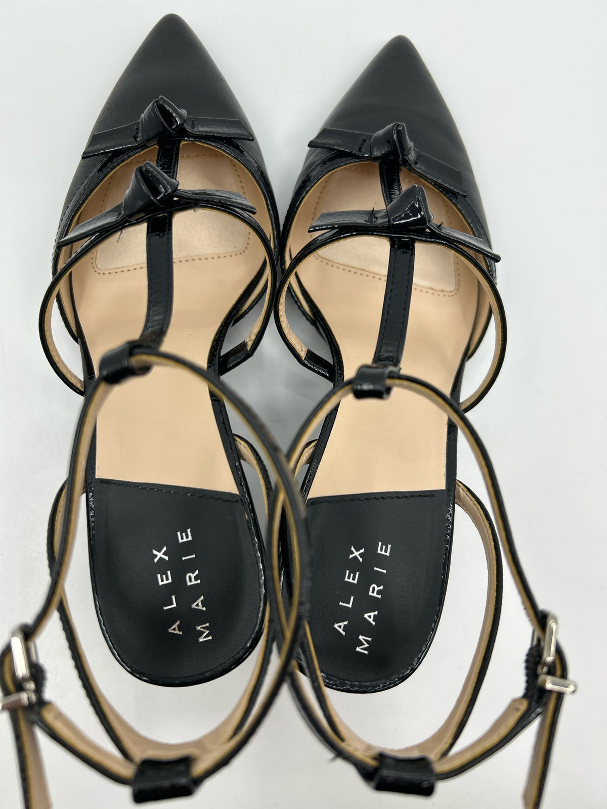 Alex Marie Size 8M Black Women Pumps