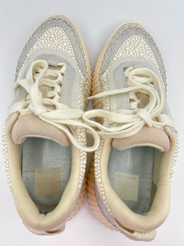DOLCE VITA Size 7 VANILLA Women's Sneakers