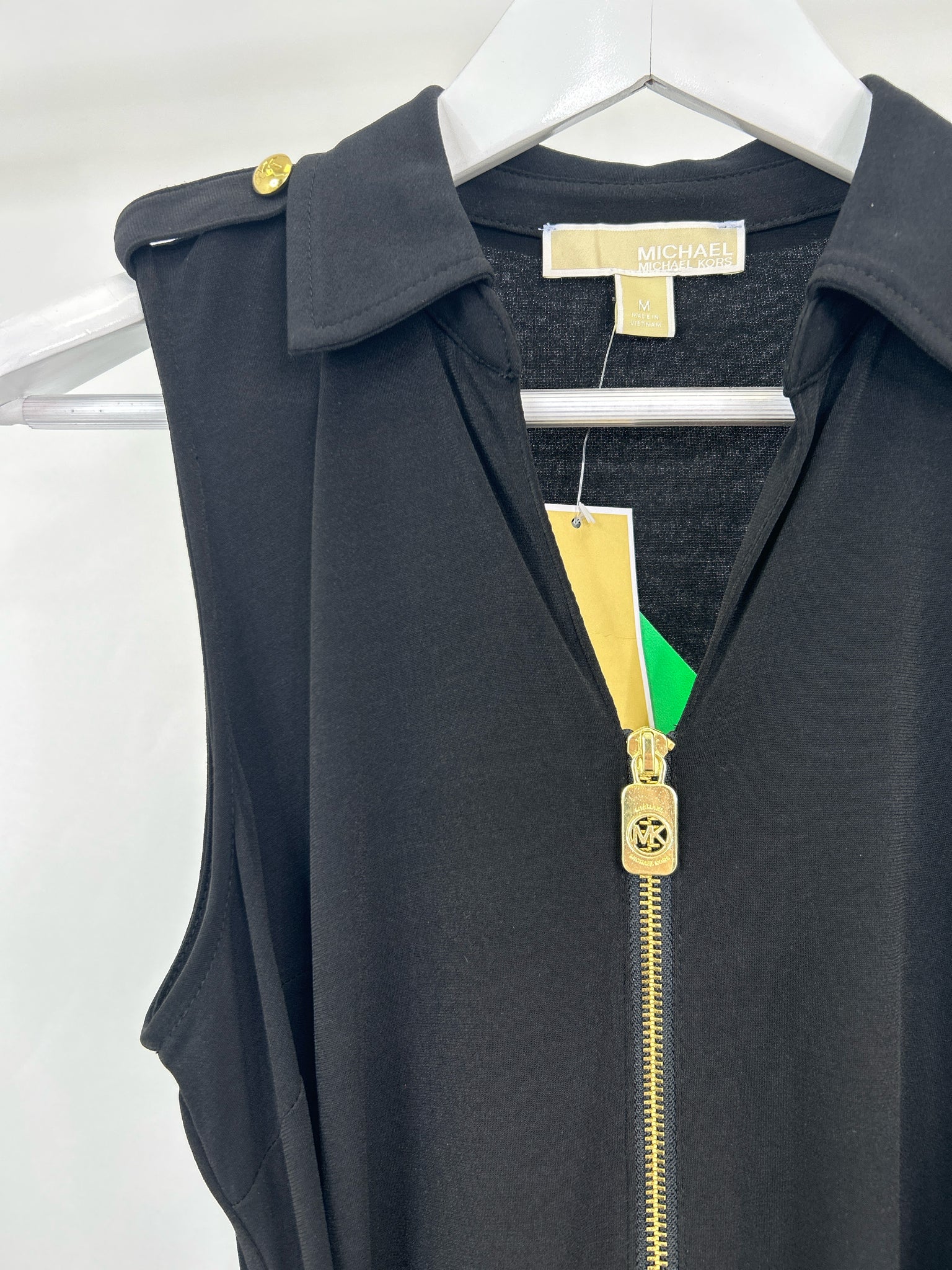 MICHAEL MICHAEL KORS NWT Size M Black Women Dress