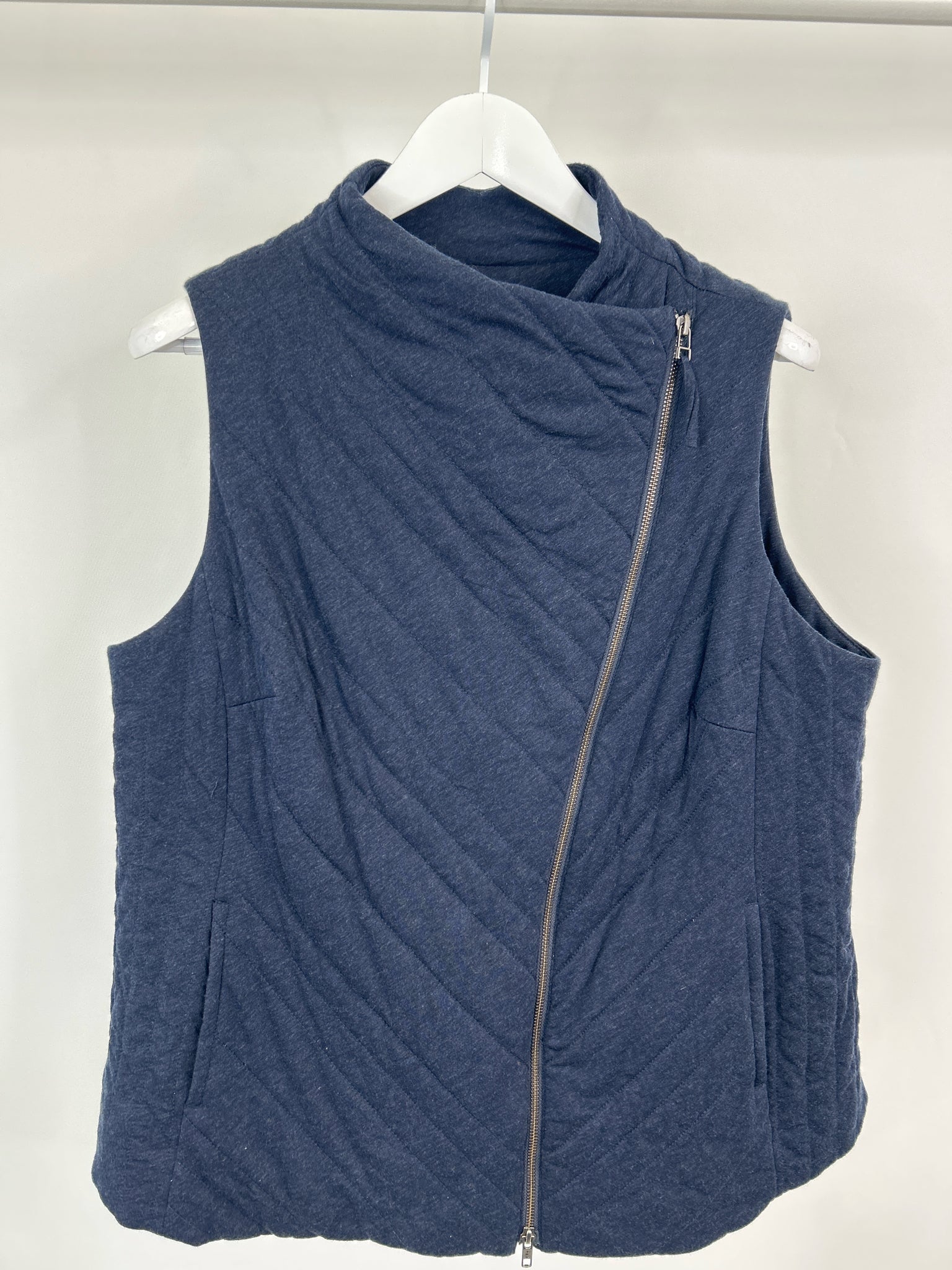EILEEN FISHER Size 1X Navy Women Vest