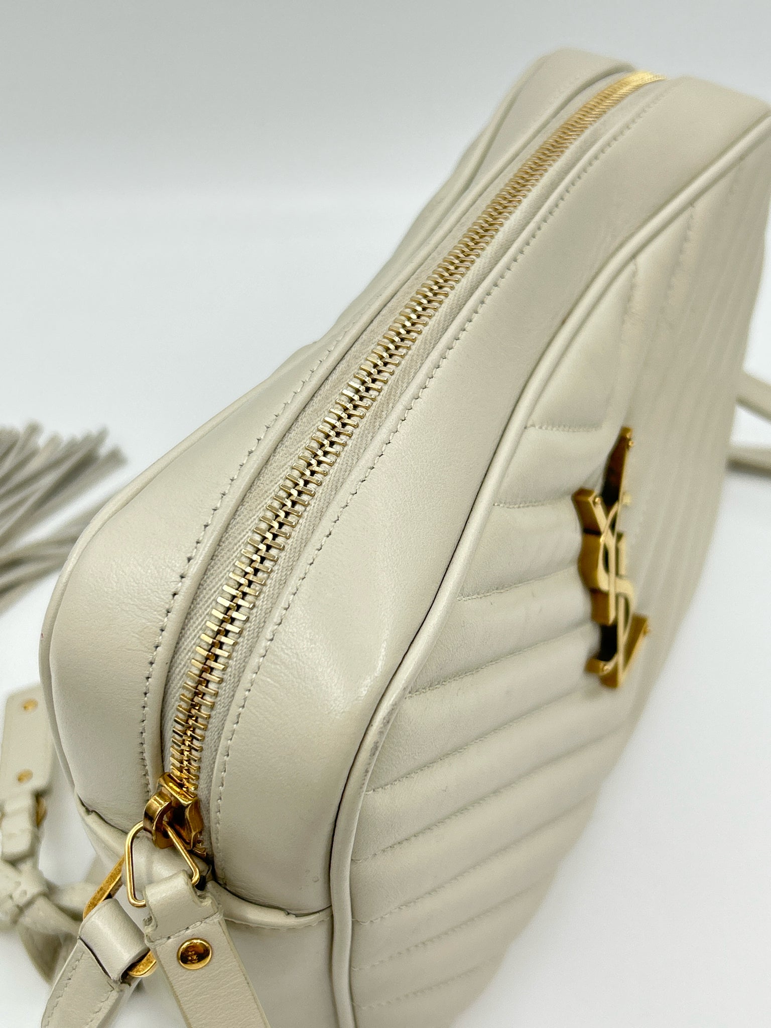 SAINT LAURENT Light Beige Women Purse