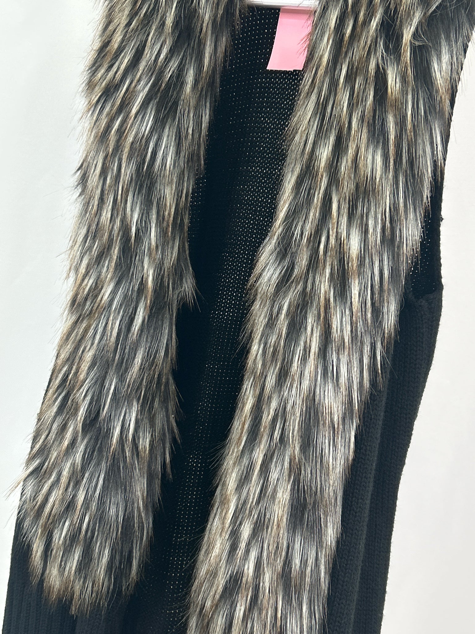 LA SEINE Size S Black Women Vest