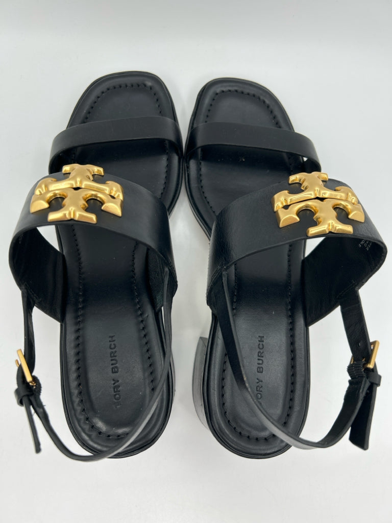 TORY BURCH Size 10M Black Women's Sandal