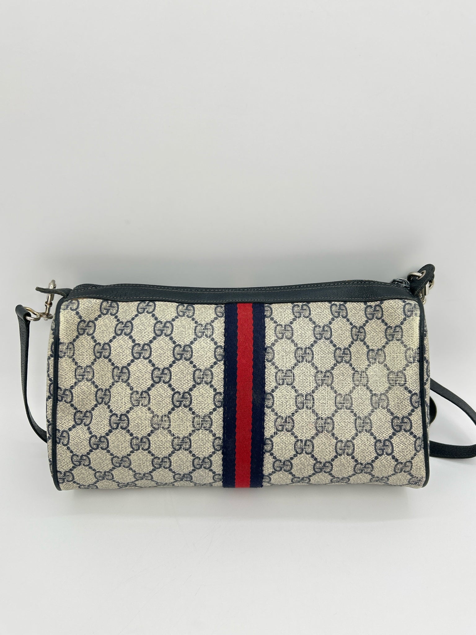 GUCCI Blue Monogram Women Purse
