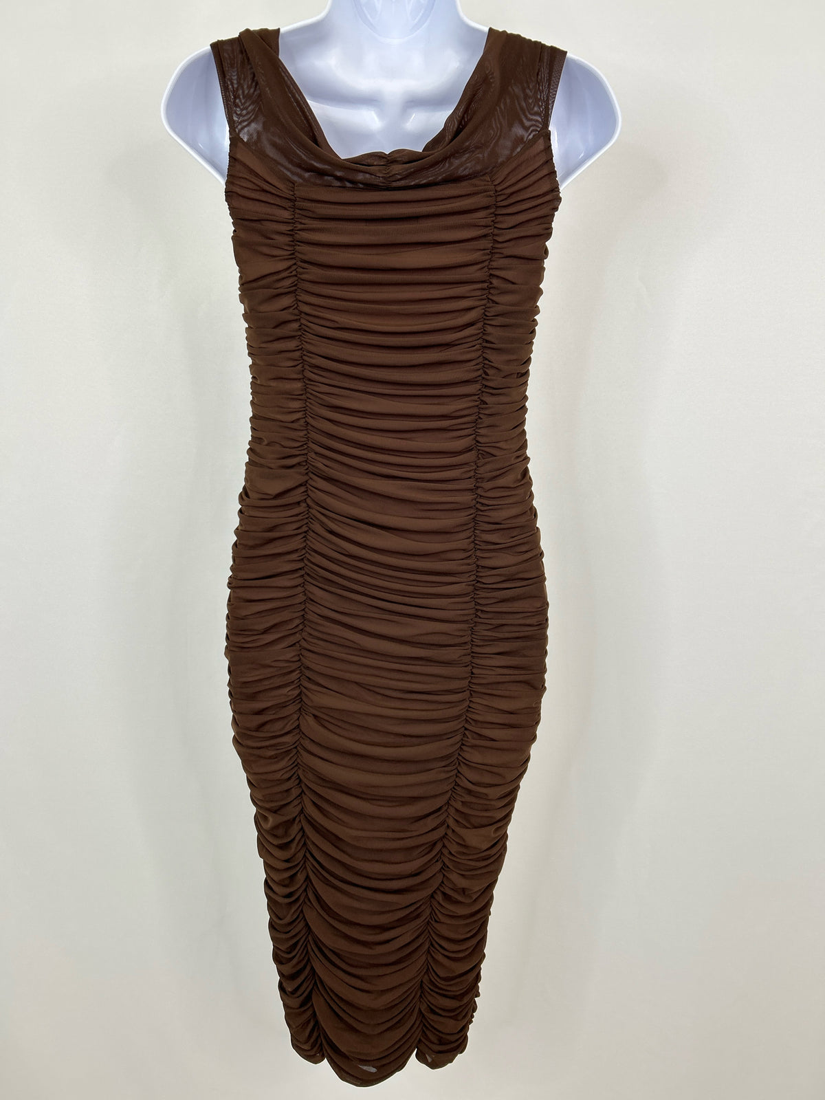 MAJORELLE Size S Brown Women Dress