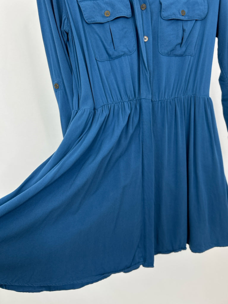 MAEVE Women Size SP Blue Dress