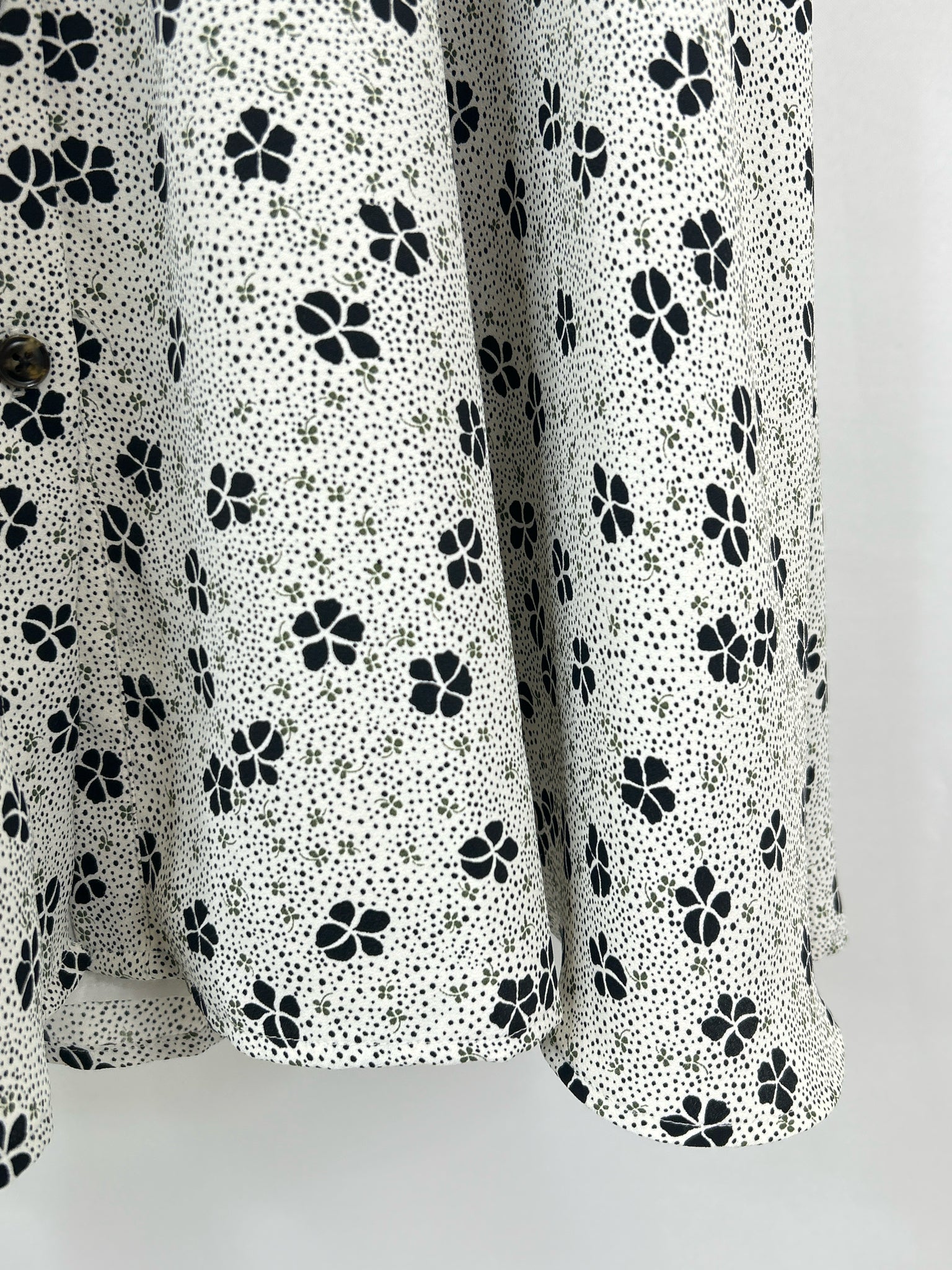 ANN TAYLOR Size S White & Black Women Dress