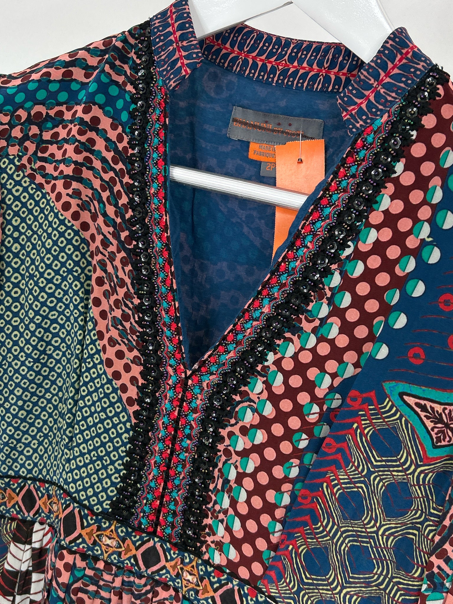 BHANUNI BY JYOTI Size 2P Multi-Color Women Dress