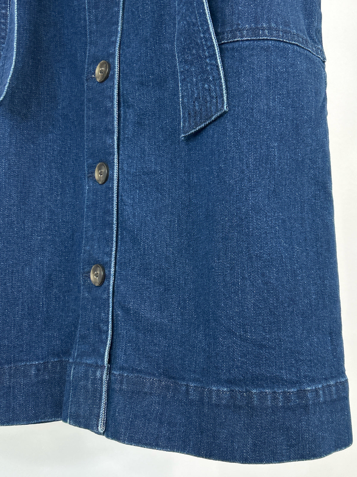 LOFT Size 2 BLUE DENIM Women Skirt