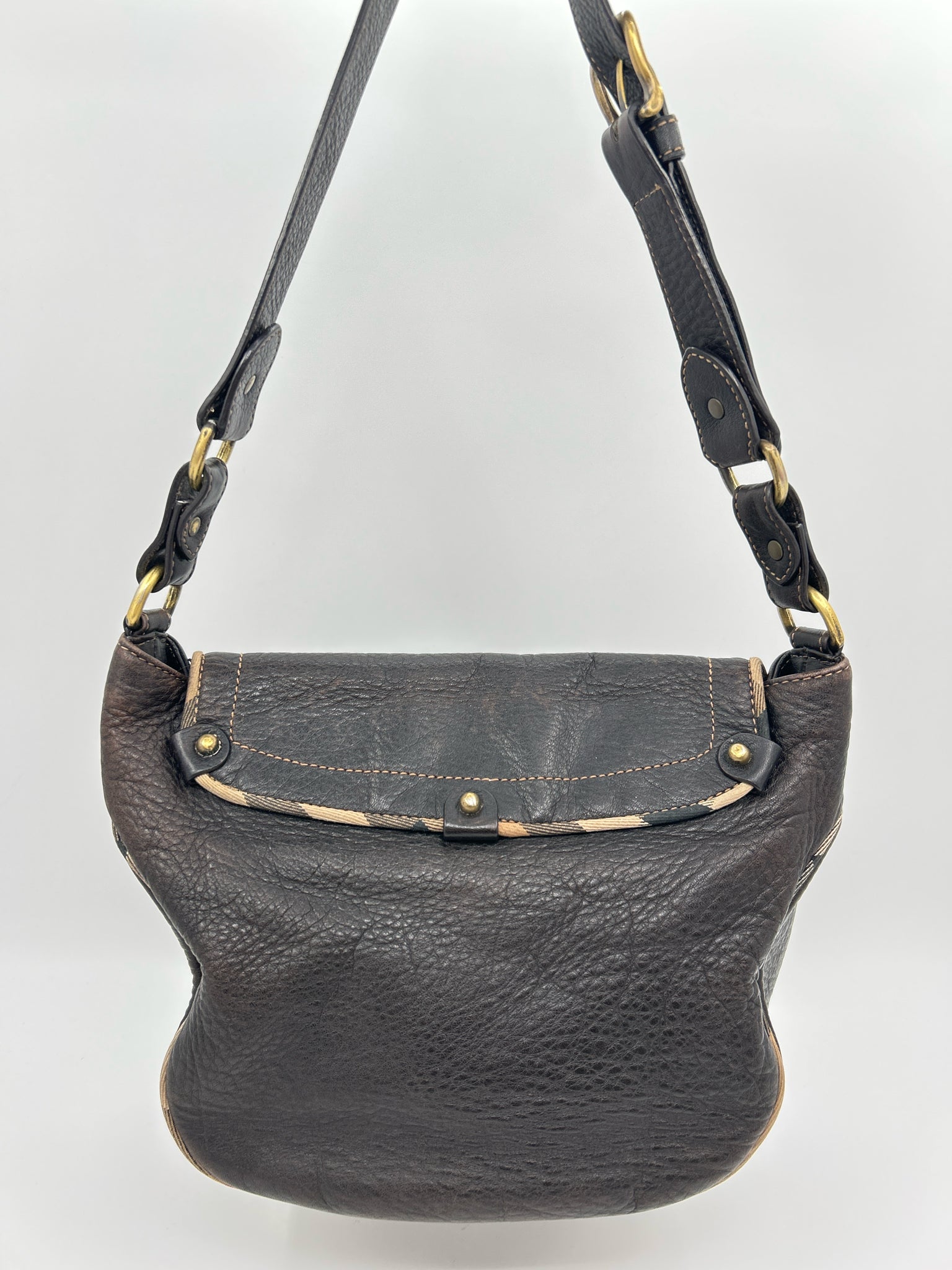 BURBERRY DARK BROWN Women Purse