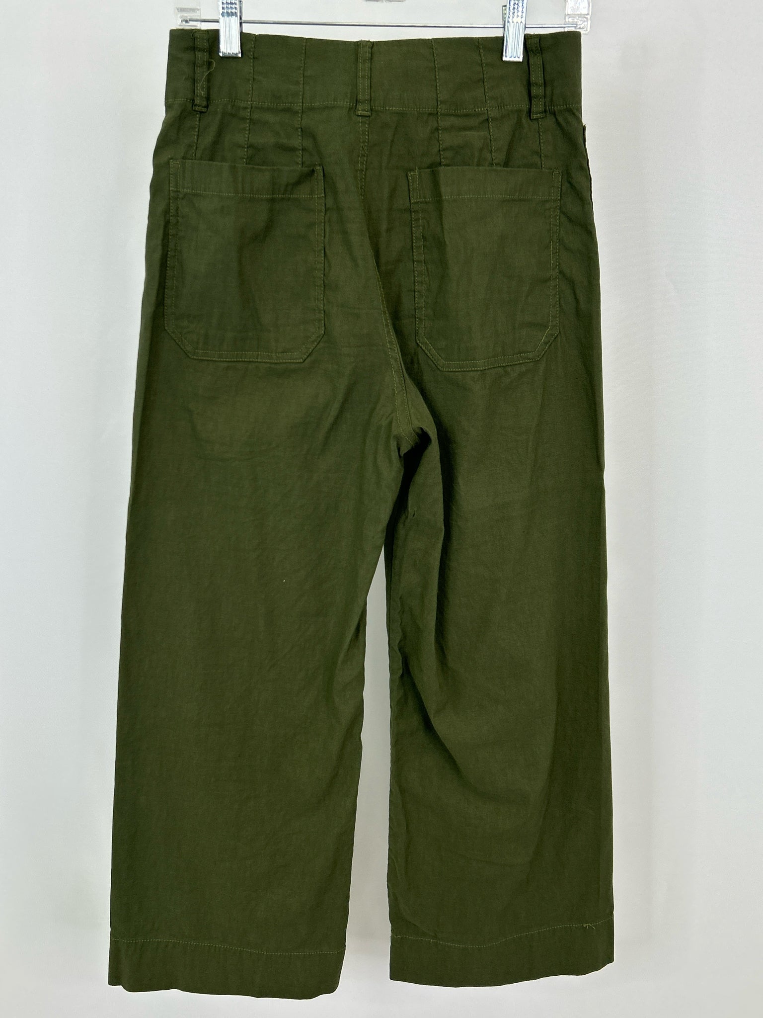 MAEVE Size 28/6 ARMY GREEN Women Pants
