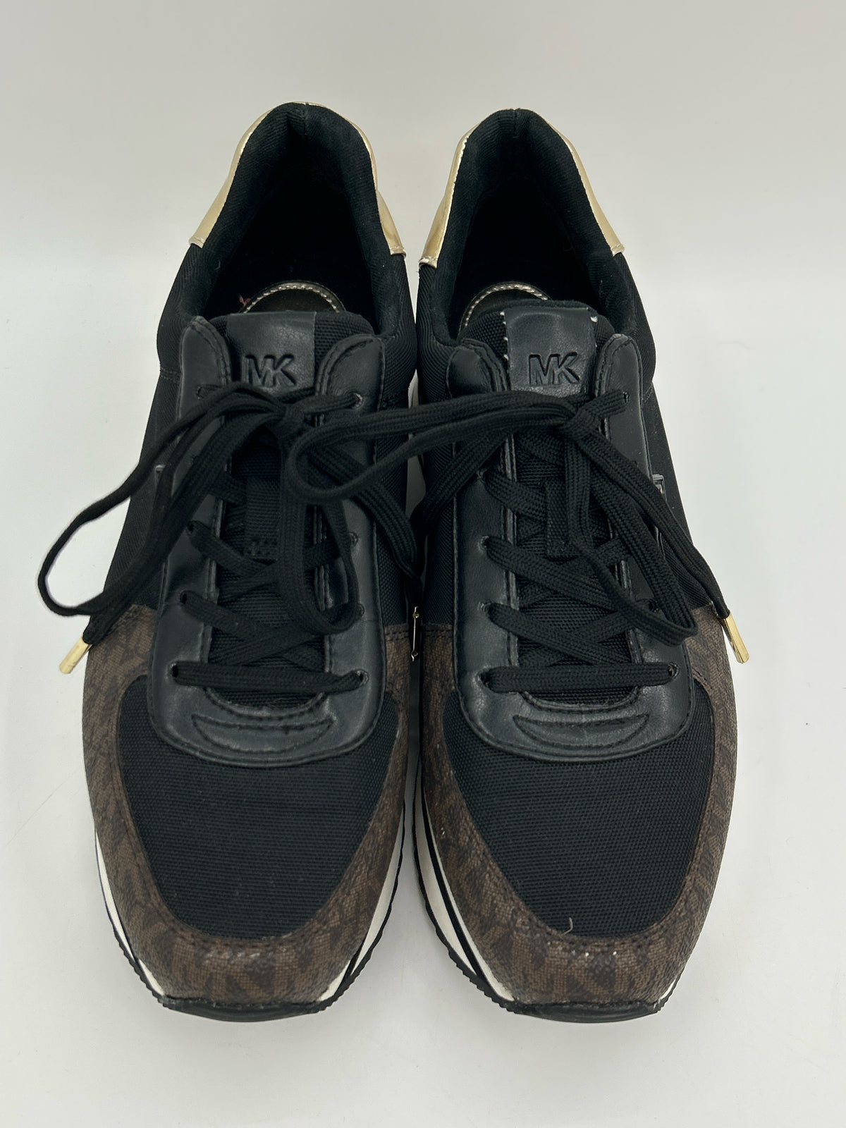 MICHAEL MICHAEL KORS Size 7M Black Print Women Sneakers
