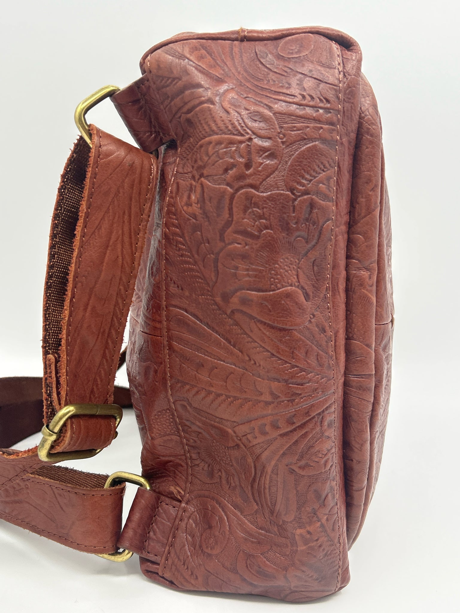 AMERICAN LEATHER CO Brown Women Backpack