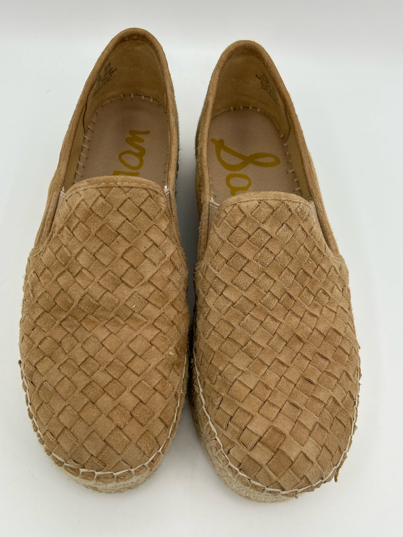 SAM EDELMAN Size 7.5M Beige Women Flats