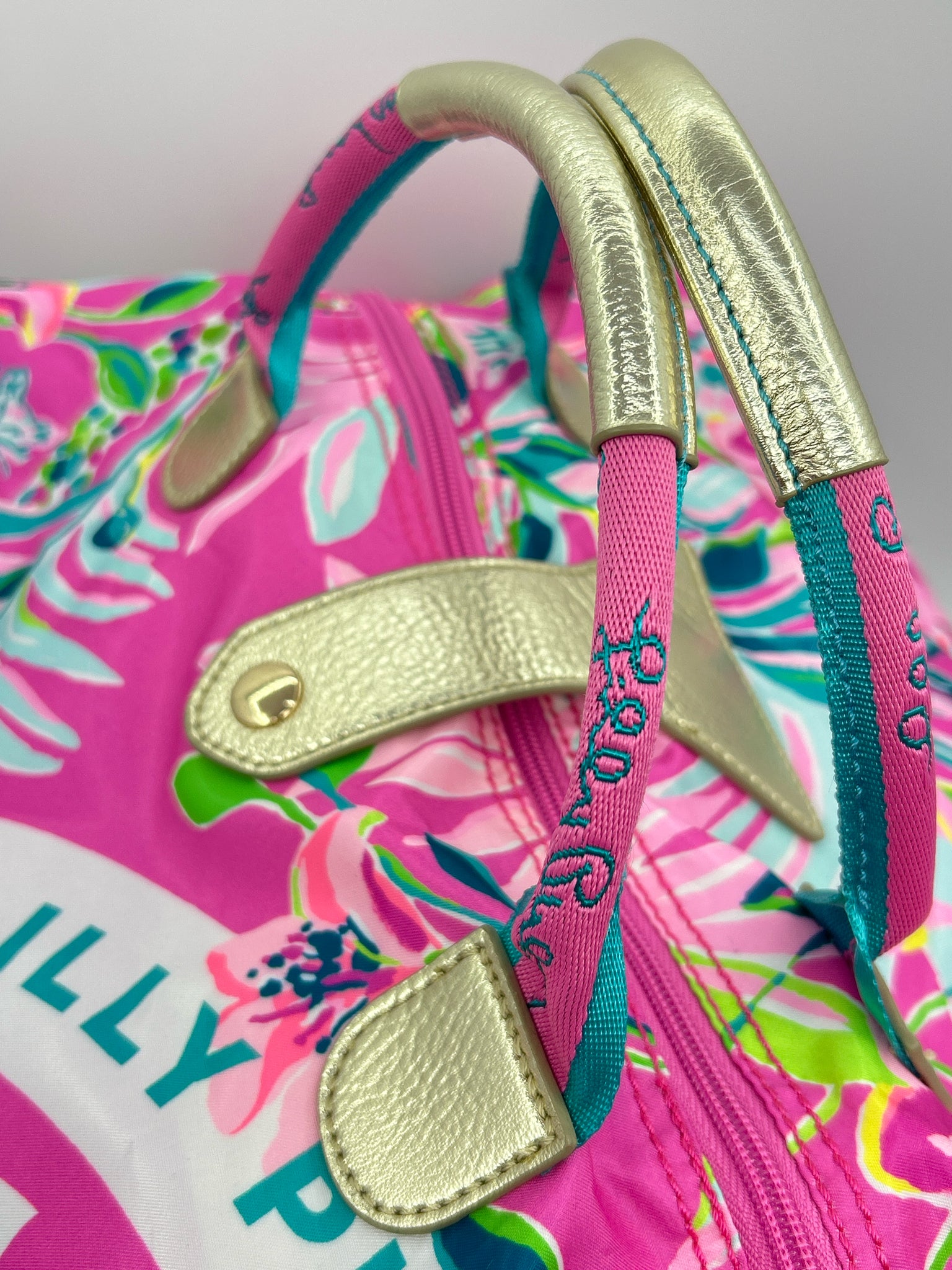 LILLY PULITZER Pink floral Women Tote