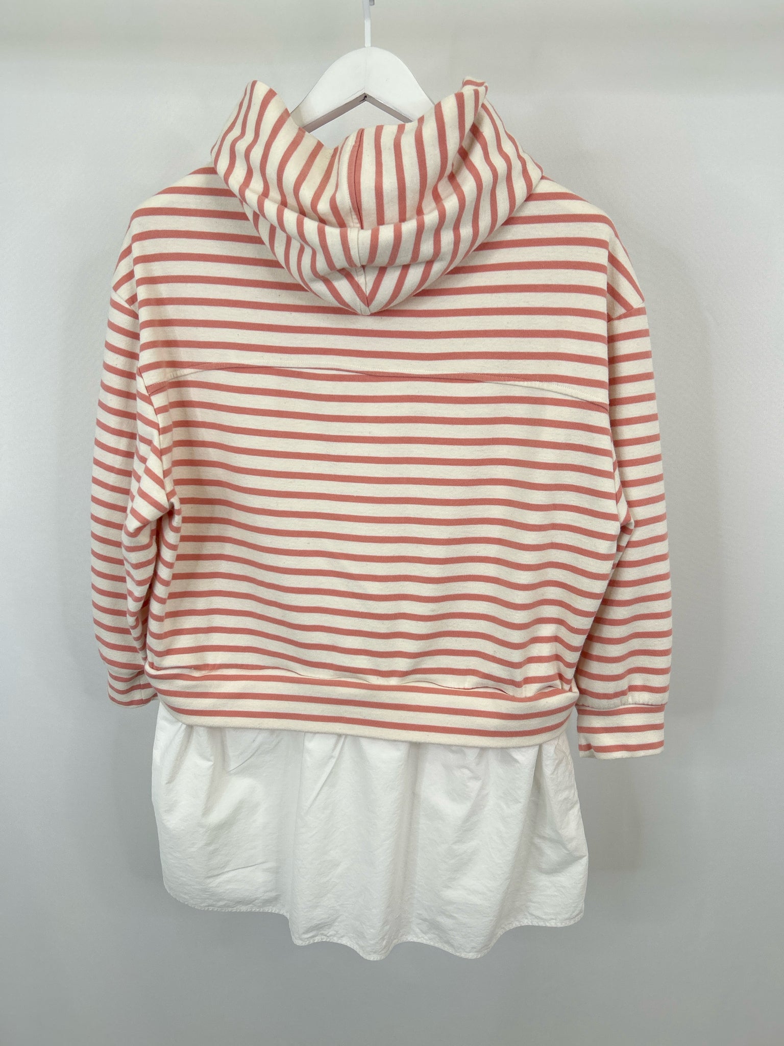 PILCRO Size XSP PINK AND CREAM Women Pullover