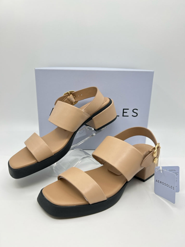 AEROSOLES Size 10M Natural Women's Sandal NIB