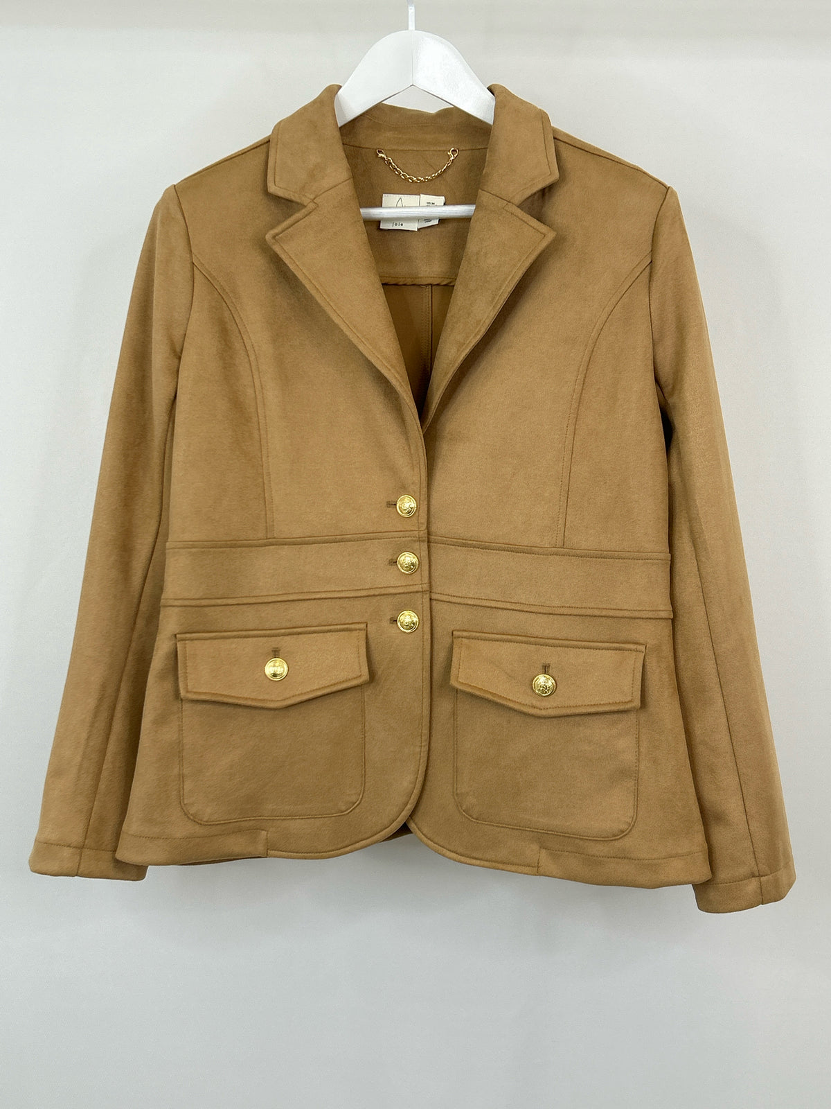 JOIE Size M Camel Women Jacket