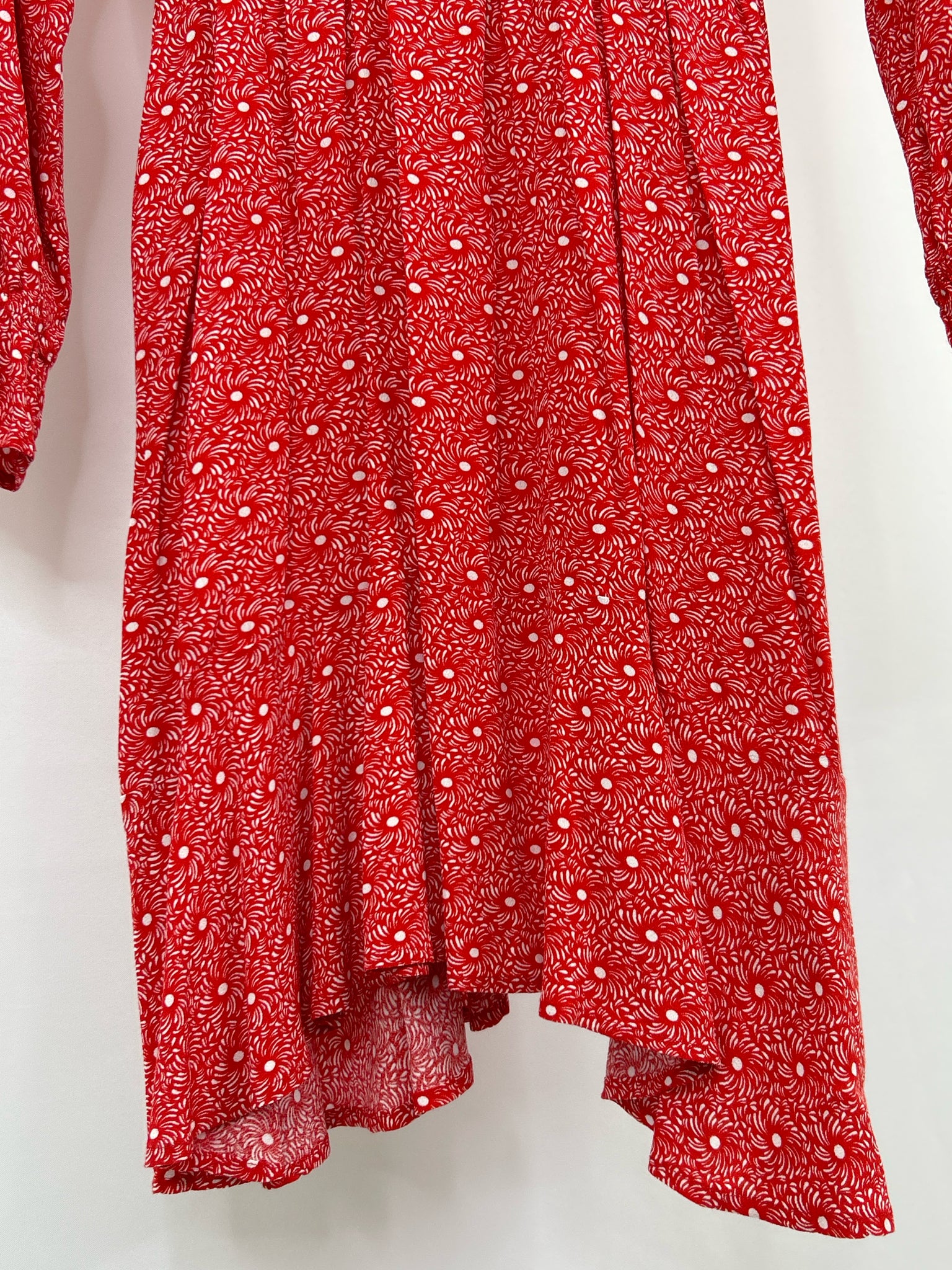 MAEVE Size S red and white Women Dress
