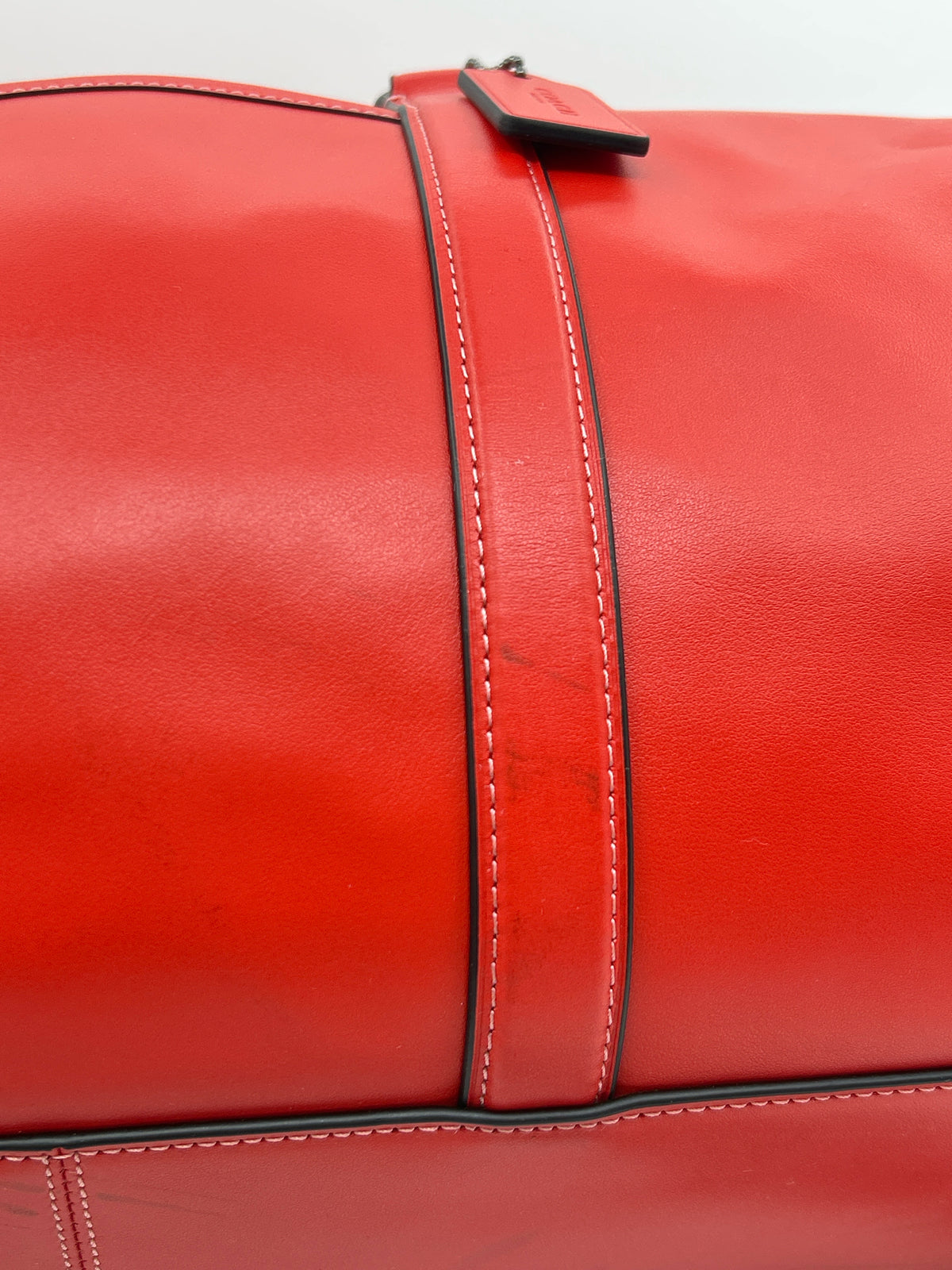 Coach Red Luggage