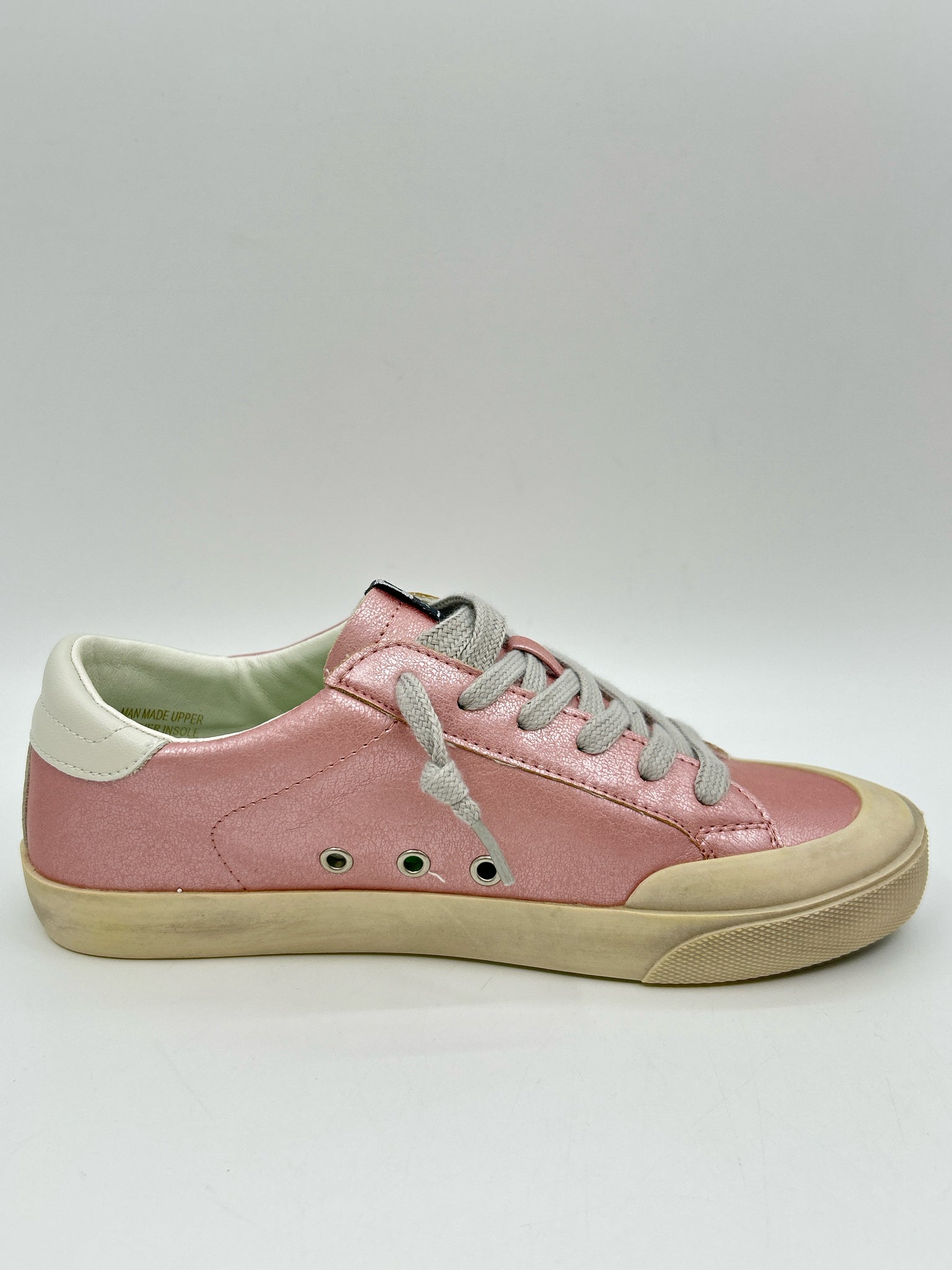 MI.IM Size 6.5 Pink Metallic Women Sneakers
