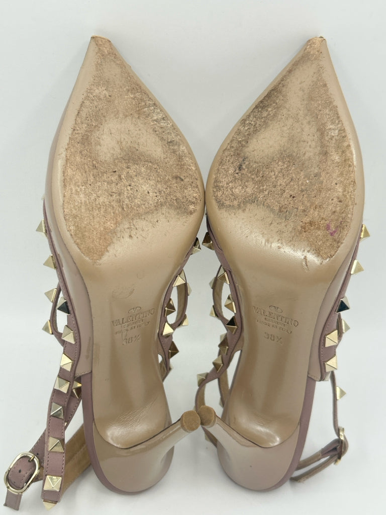 VALENTINO GARAVANI Size 38.5 Taupe Pumps