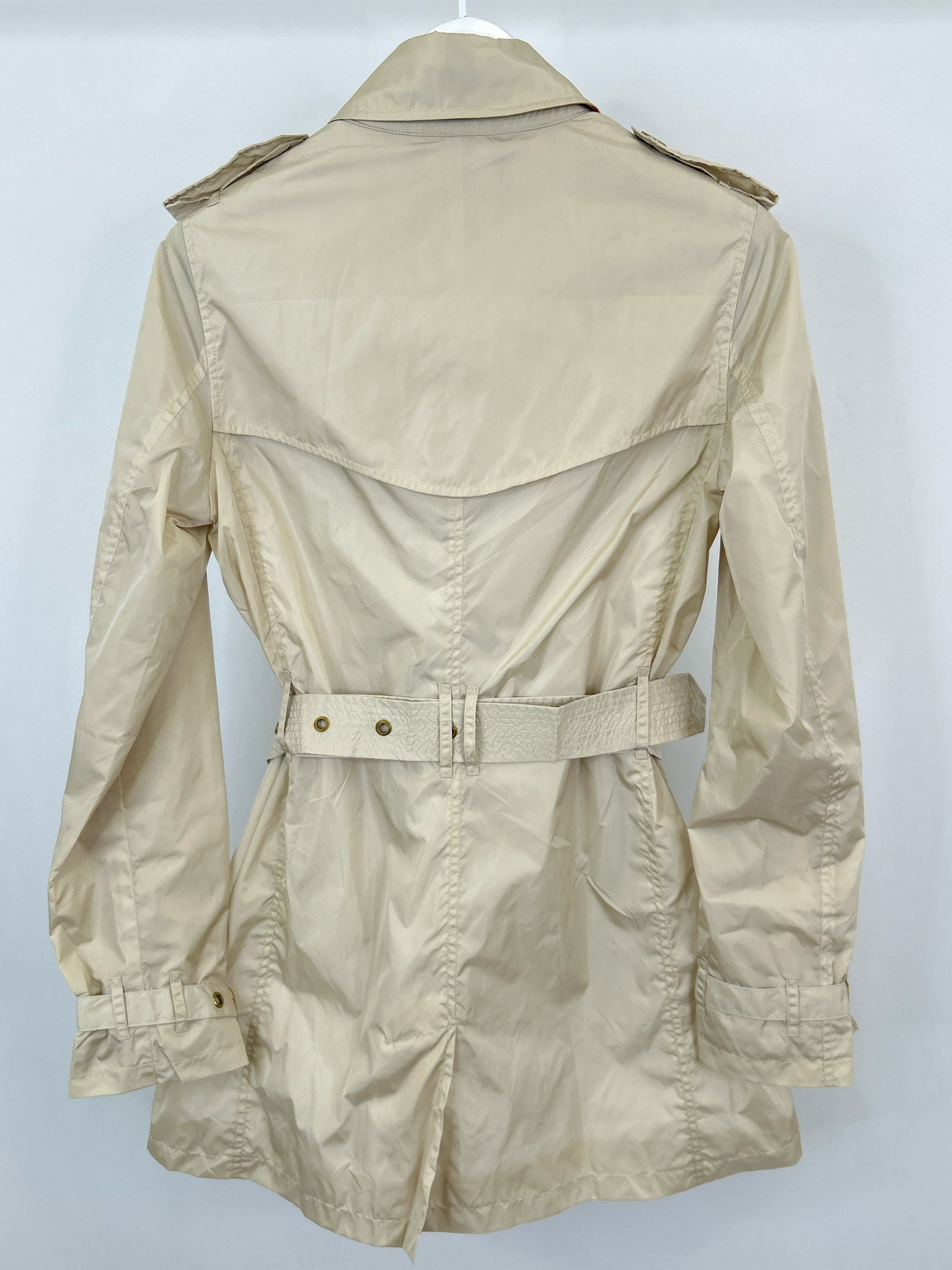 BURBERRY NWT Size 8 KHAKI Women Trench Coat
