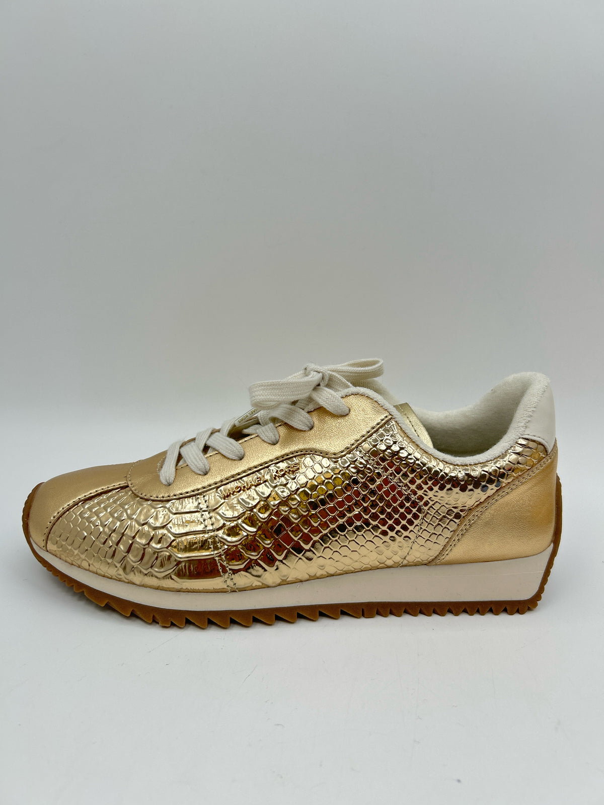 MICHAEL KORS Size 9M Gold Women Sneakers